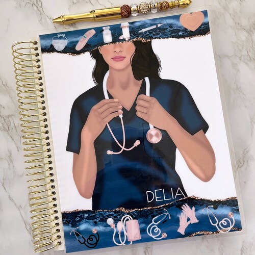 Nurse Planner Cover for Your Erin Condren Planner Happy Etsy