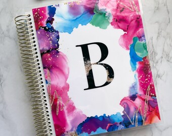 Planner cover for your Erin Condren Planner, Happy Planner, Recollections Planner, Plum Planner cover, planner dashboard, colorful planner