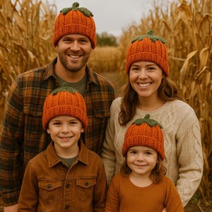 Pumpkin Hat | Crochet Pumpkin Hat | Halloween | mommy and me | thanksgiving | fall | autumn  | harvest | pumpkin patch | pumpkin spice