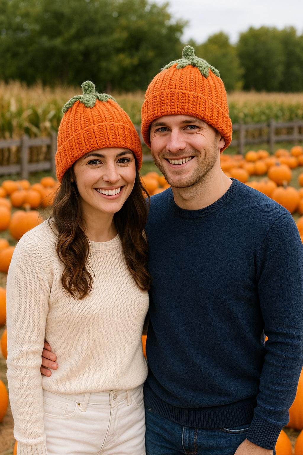 Pumpkin Hat | Crochet Pumpkin Hat | Halloween | Mommy and Me  display picture 1