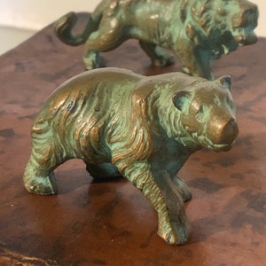 Miniature Bronze Bear