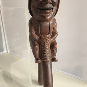 Antique Black Forest Carved Gnome Nutcracker