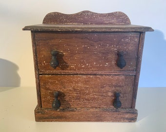 Antique Miniature Child’s Chest of Drawers