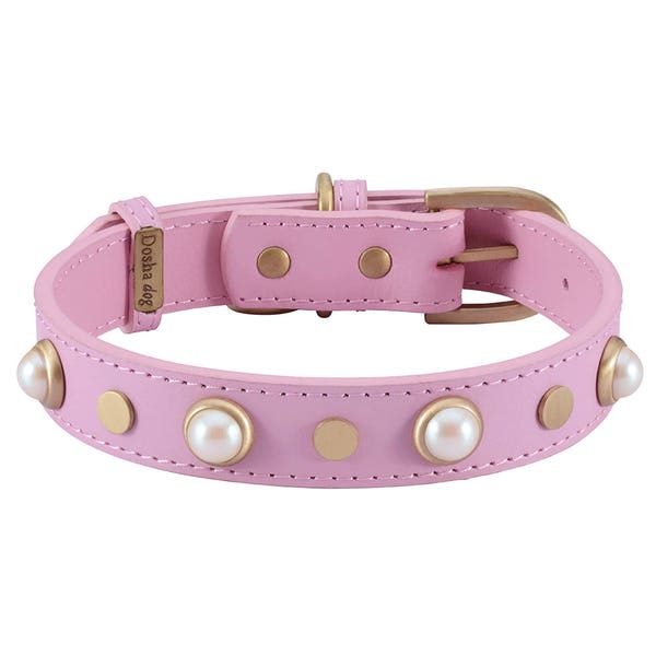 Pearl Dog Collar Etsy
