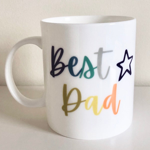 Best Dad designed bone china mug | Father's Day Mug