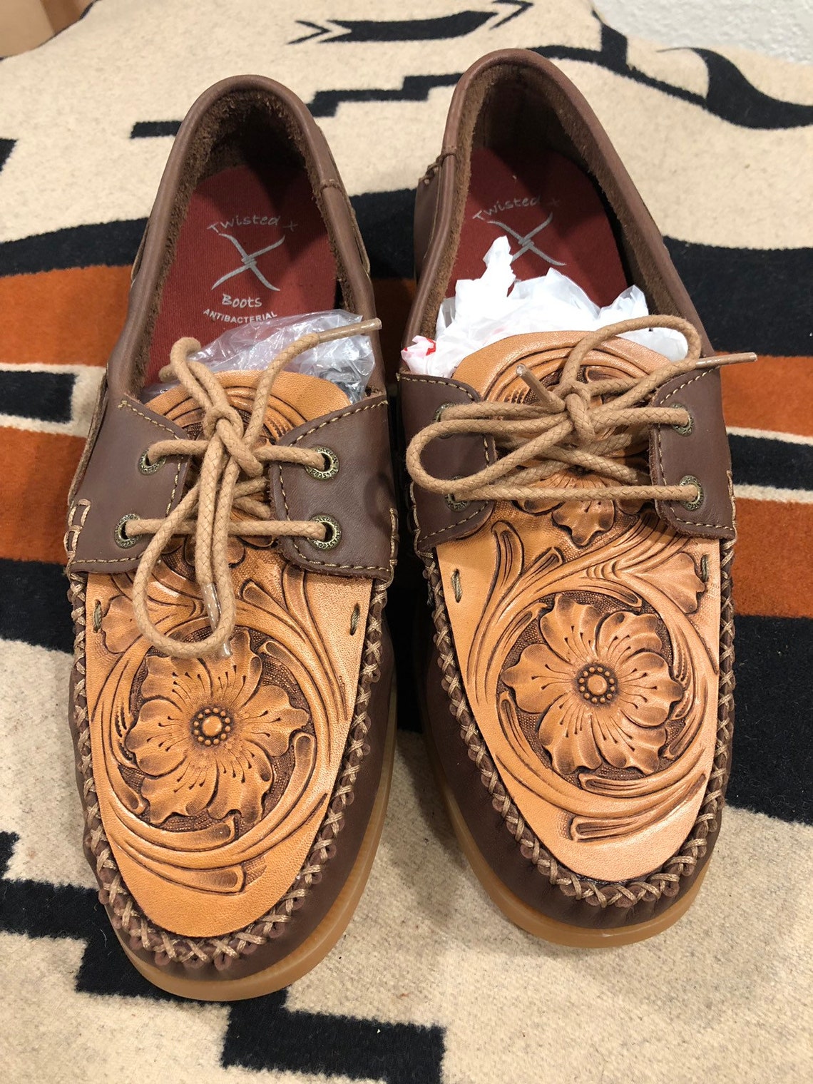 twisted x boat shoes
