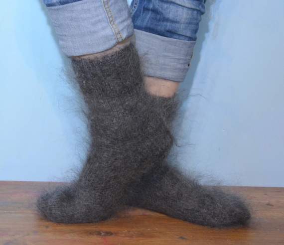 SOCKS kids Goat down warm Angora for winter thick