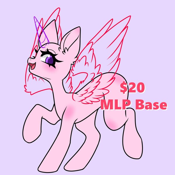 My Little Pony Art Base - Etsy