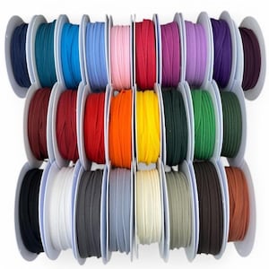 10mm polycotton piping with flanged tape - 2mm cord 8mm insert tape, lots of colours