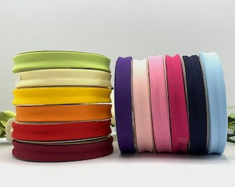 Polycotton Bias Tape, Bright Colors, Sewing & Bunting (3/4 Inch)