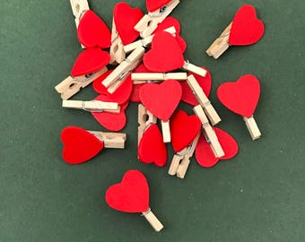 Red Heart Pegs Mini Wooden Craft Pegs Valentine Crafts Mm Pegs Wedding Decoration Scrapbook Pegs Cute Embellishment Red Heart Pegs Mini Wooden Craft Pegs Valentine Crafts Mm Pegs Wedding Decoration Scrapbook Pegs Cute Embellishment