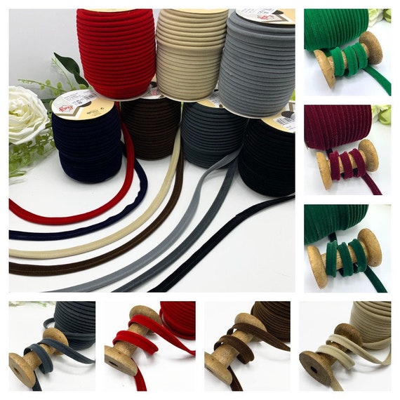 Turnbeutelliebe® Cordón 100% Algodón De 8 Mm De Ancho, Grueso, Para Bolsas De Deporte, Bolsas Y Pantalones, Para Coser, Trenzado, Cuerda Para Manualidades, Cinta (Natural, 20