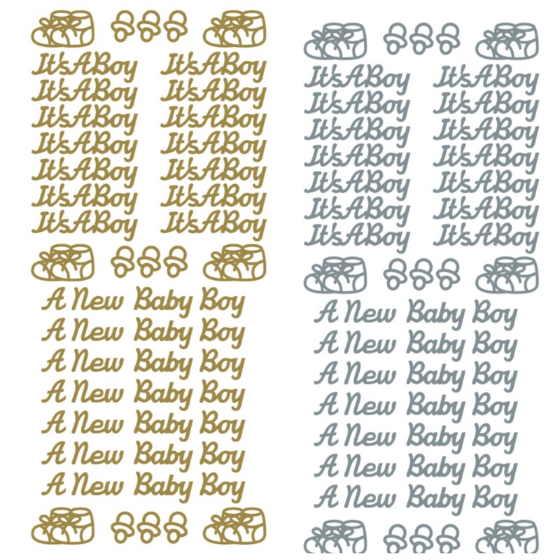 Its a Boy Sticker - Etsy