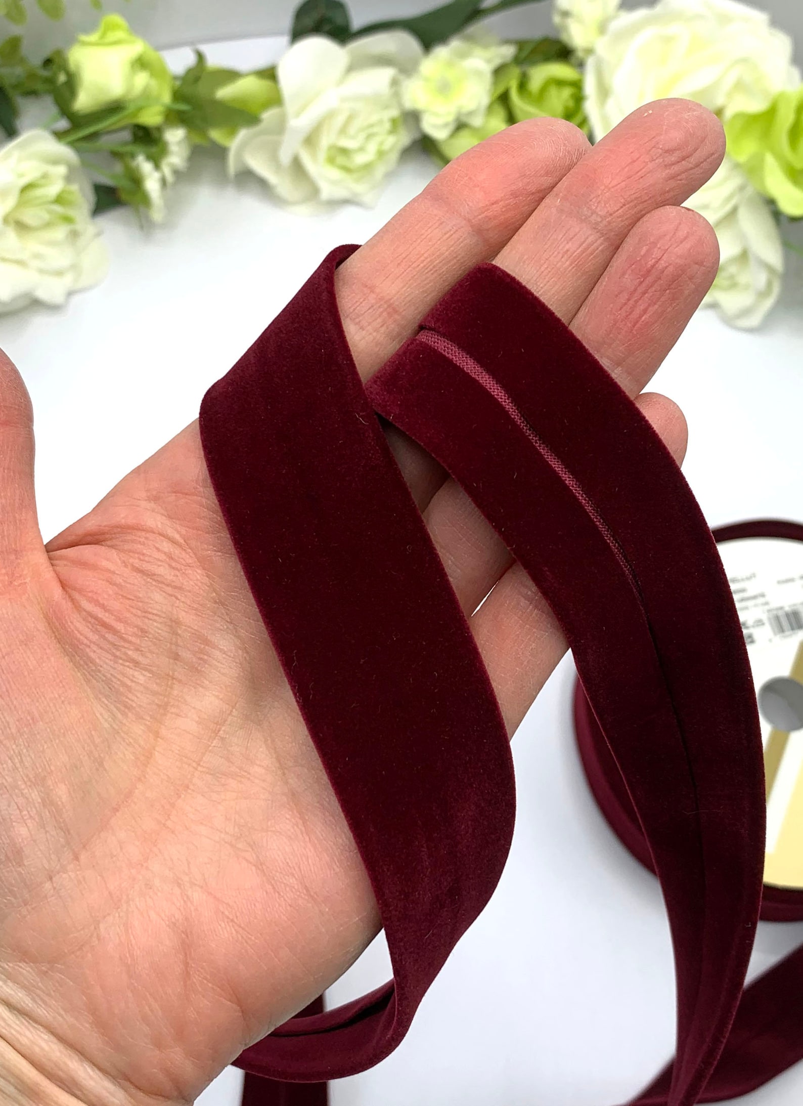 1.25 inch velvet bias binding luxurious velvet binding tape Etsy