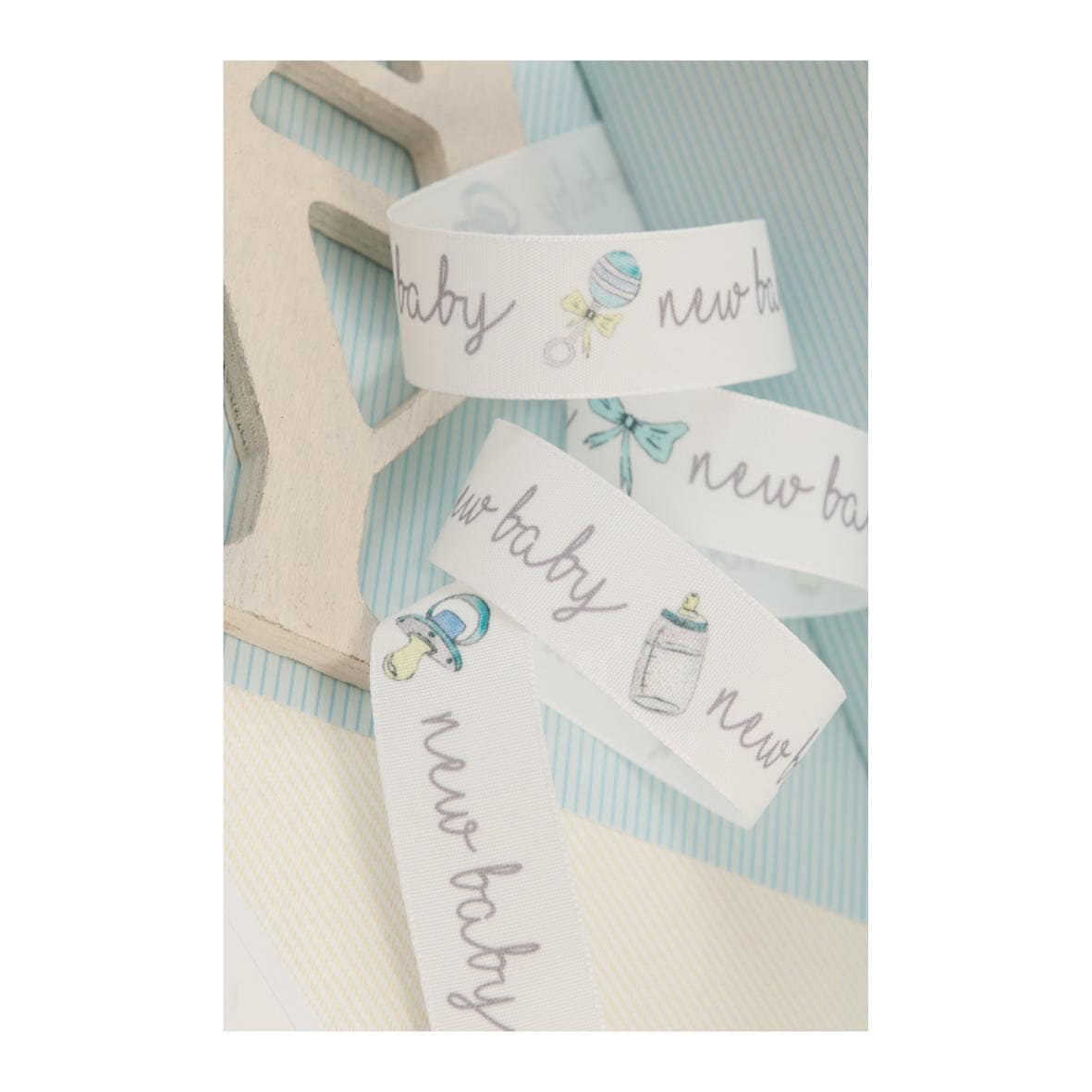 New Baby Ribbons It's a Boy New Baby Embellishment Etsy