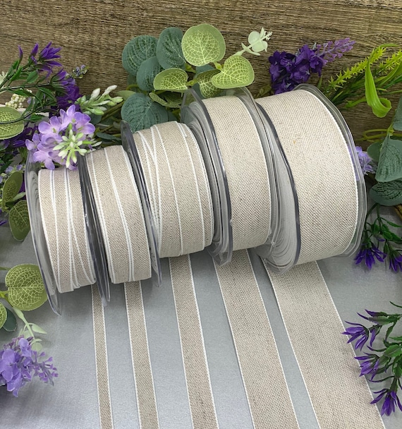 Natural Linen Ribbon 1m to 20m Increments Rustic Wedding Etsy UK