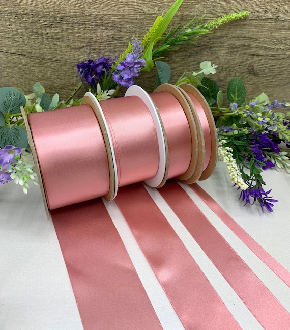 6mm x 20m Grosgrain Ribbon-Ivory Wedding Sewing Card Gift Craft 