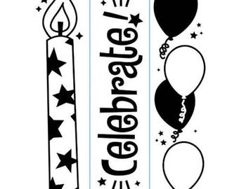 3D Embossing Folder Birthday Words Collage Crafter's Companion Craft Folders 3D Embossing Folder Birthday Words Collage Crafter's Companion Craft Folders