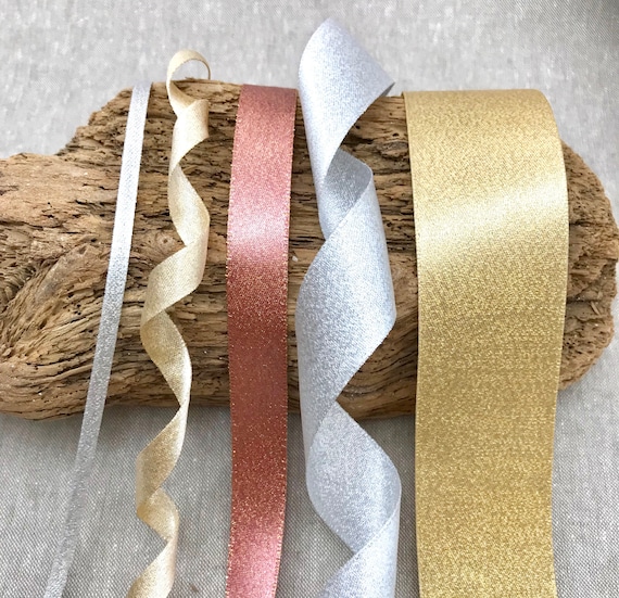 Berisfords Double Faced Satin Wedding Ribbon 10//25mm Widths 1//3//5//10m Lengths