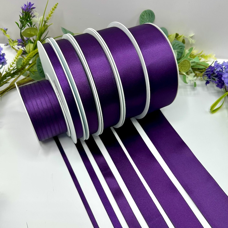 Purple Ribbon - Etsy UK
