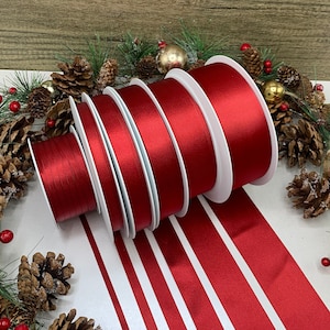 Christmas Ribbon Christmas Wired Edge Ribbons Merry - Temu