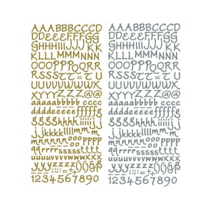 Lowercase Alphabet Script Peeloff Stickers Lowercase Alphabet Script Peeloff Stickers