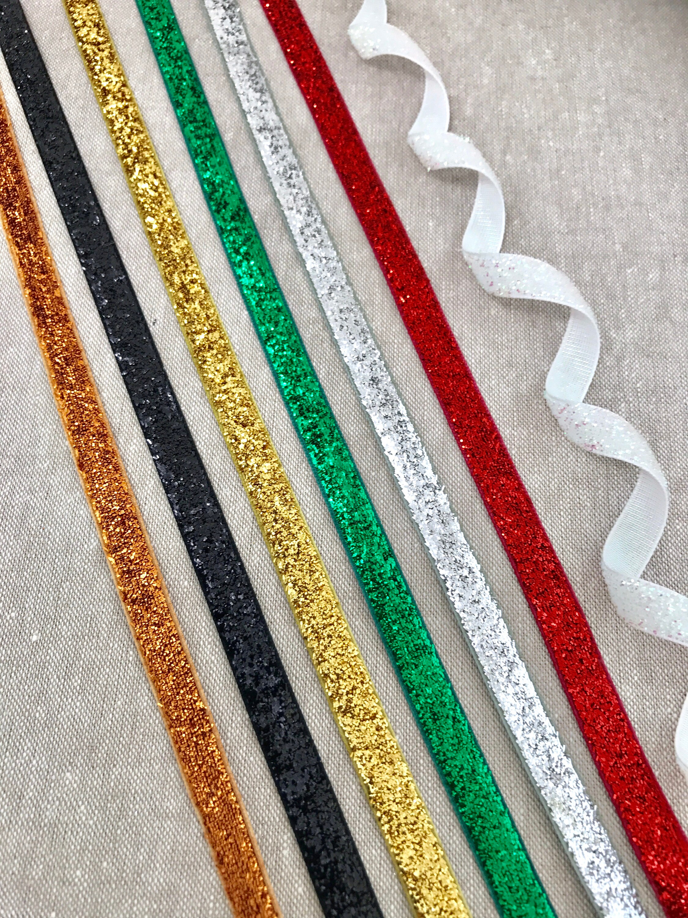 1 metre 3/8" 10mm wide METALLIC GLITTER VELVET RIBBON HAIR BOW XMAS PACKAGING 1 metre 3/8" 10mm wide METALLIC GLITTER VELVET RIBBON HAIR BOW XMAS PACKAGING