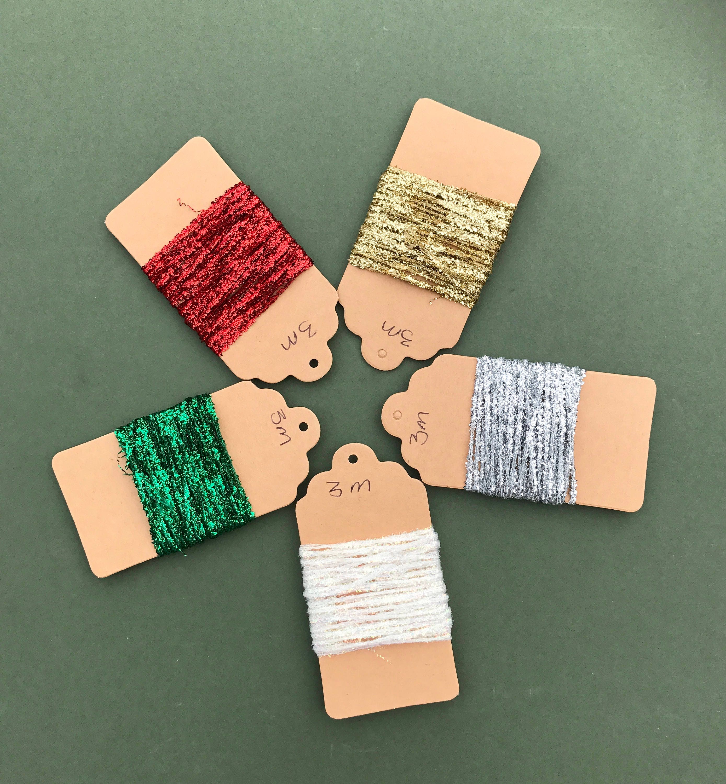 Metallic Tinsel String Sparkly Christmas Gift Wrap String Etsy