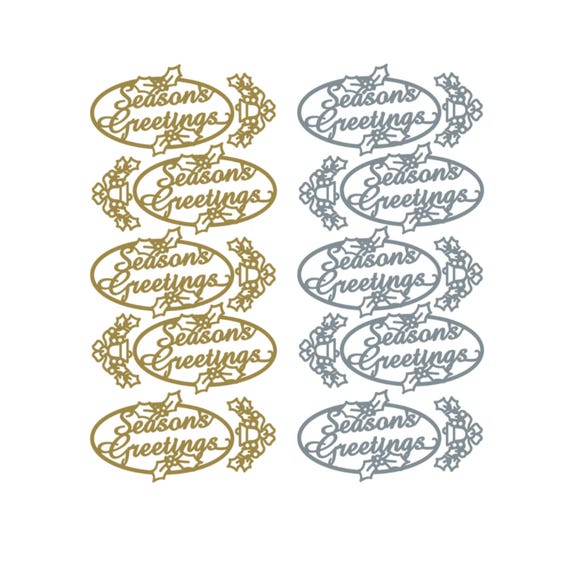 Seasons Greetings PeelOff Stickers Seasons Greetings PeelOff Stickers