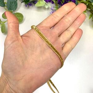 5mm Metallic velvet glitter ribbon for gift wrapping and sewing embellishment Gold