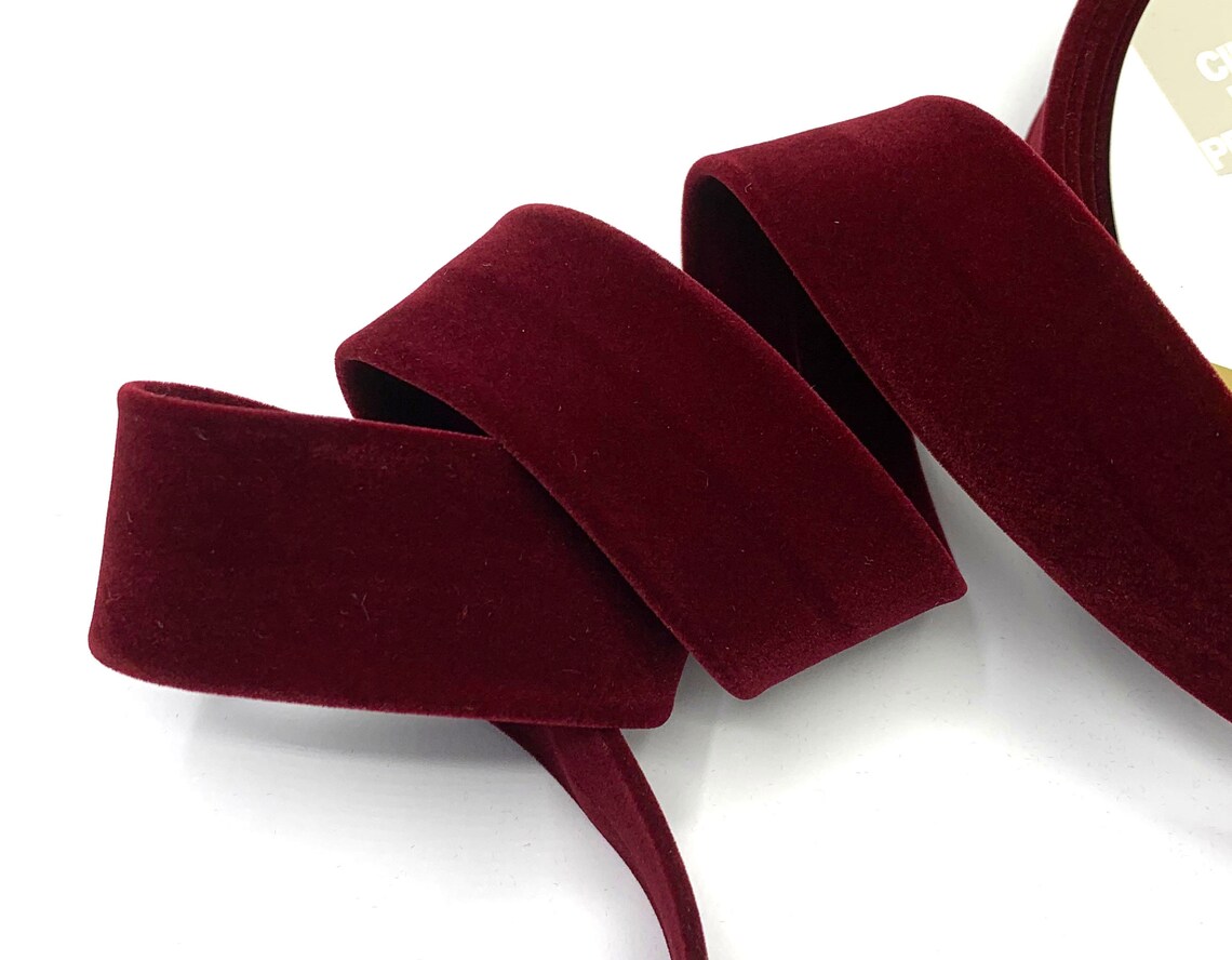 1.25 inch velvet bias binding luxurious velvet binding tape Etsy
