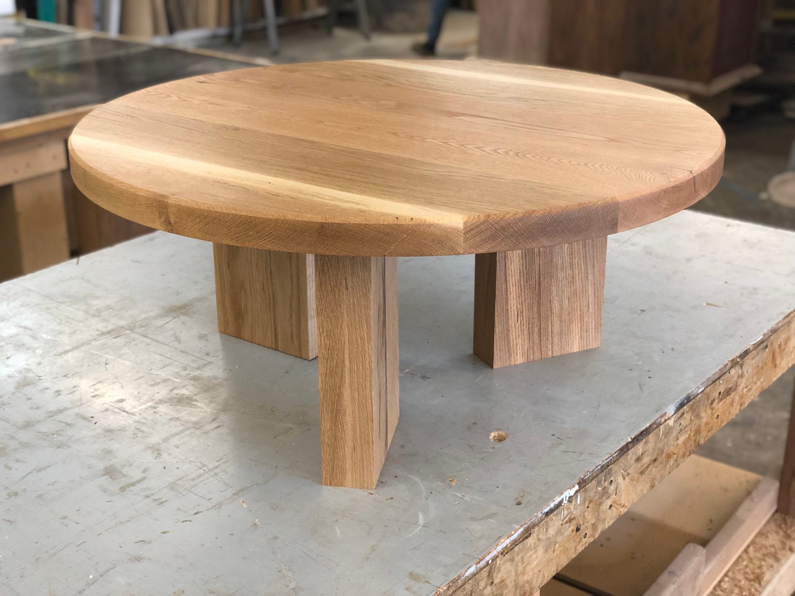 White Oak Coffee Table - Etsy