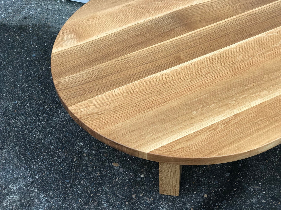 White Oak Coffee Table - Etsy