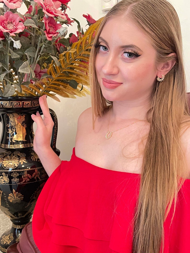 24k Swarovski Bridal Shower Gold Jewelry for Bride Present Etsy