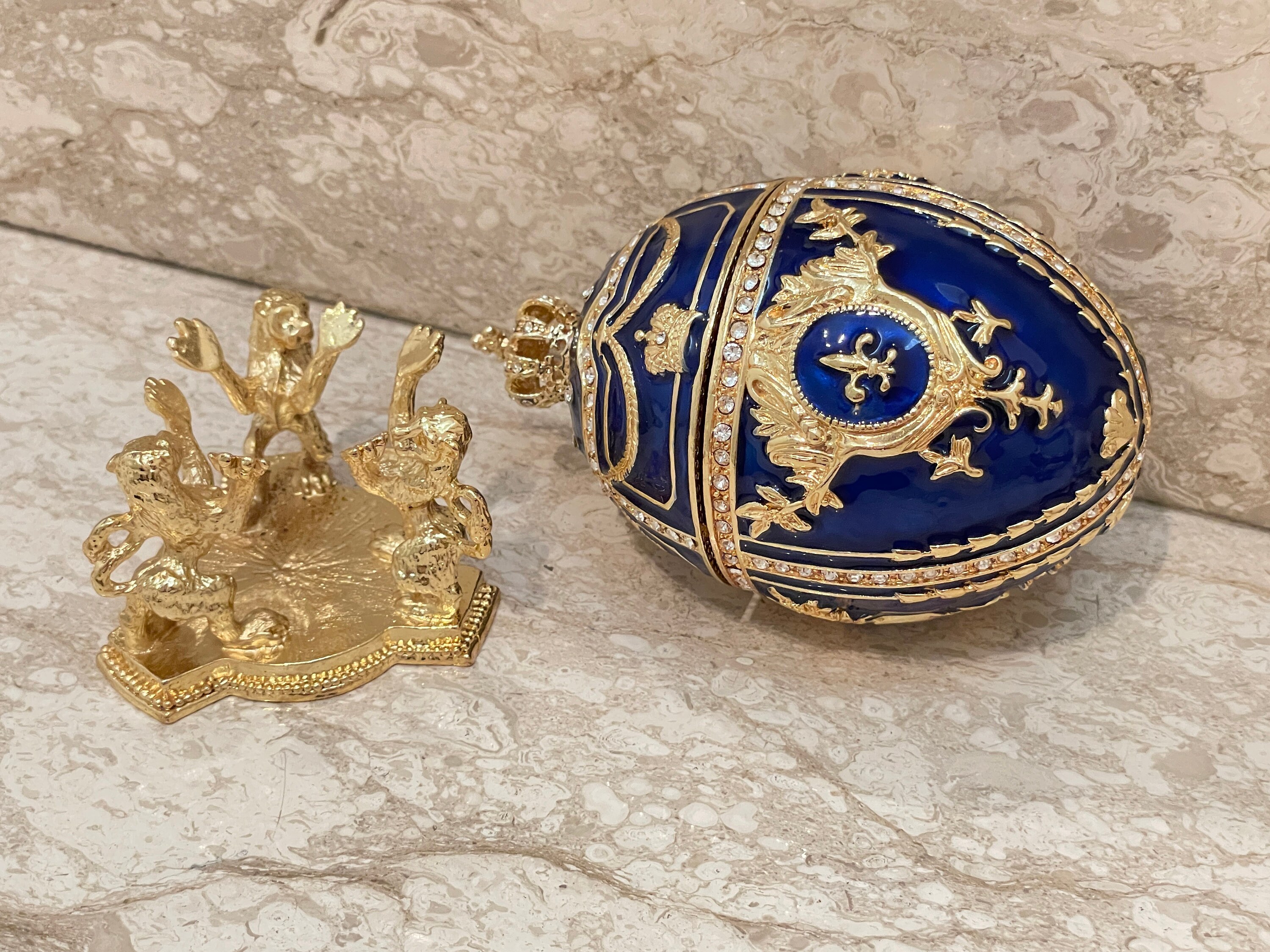 【2025A/W新作★送料無料】 Faberge imperial egg - Etsy 日本 工芸品