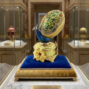 Russian Faberge Egg Music Box - Etsy
