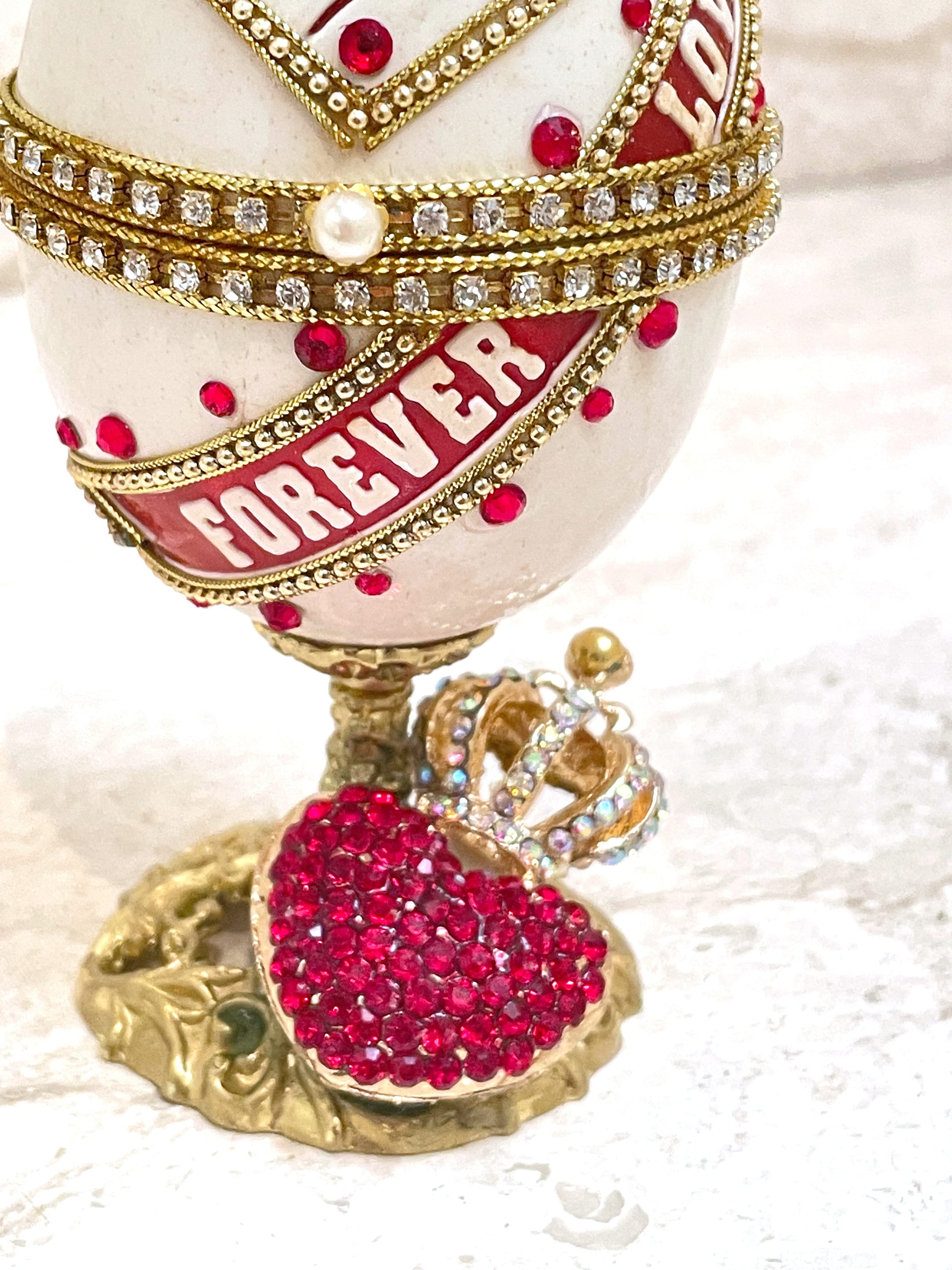 Teenage Girl Jewelry Faberge Egg Necklace Bracelet Teen present 24k GOLD  Handmde