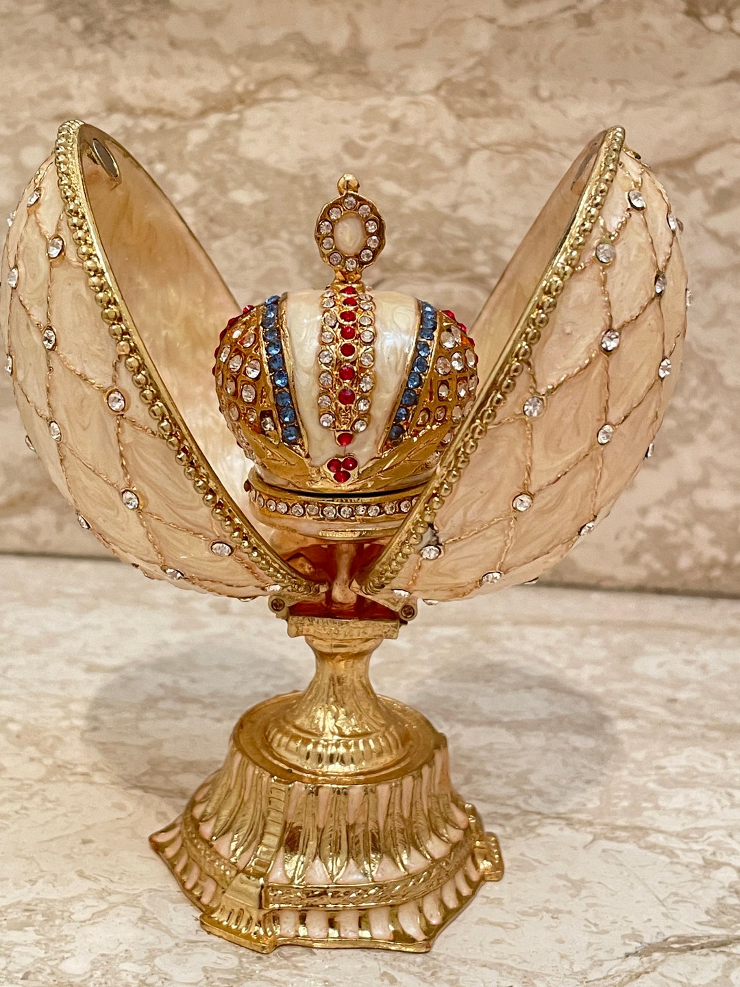 Carl Fabergé Beyond Faberge Imperial Faberge Egg Style Musical