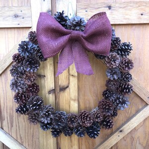 Handmade Pinecone Wreath from the Black Hills of South Dakota