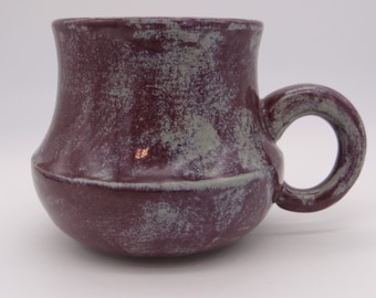 Purple Mint Belly Mug