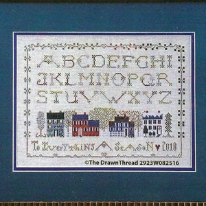 To Everything a Season by The Drawn Thread Counted Cross Stitch Pattern/Chart