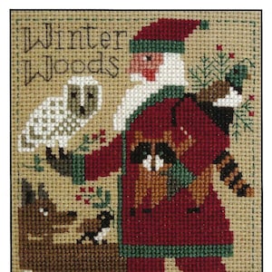 2021 Schooler Santa by Prairie Schooler Counted Cross Stitch Pattern/Chart