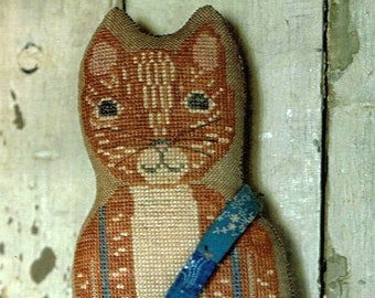 Animal Crackers Series - Theodore - by Stacy Nash Counted Cross Stitch Pattern/Chart