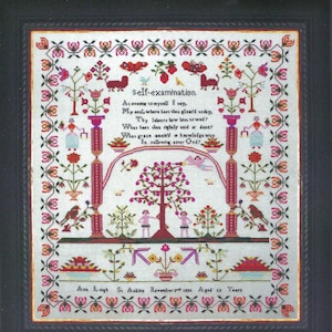 20% OFF Ann Leigh by Mill On The Floss Samplers Counted Cross Stitch Pattern/Chart