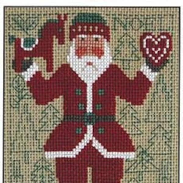 2024 Schooler Santa by Prairie Schooler Counted Cross Stitch Pattern/Chart