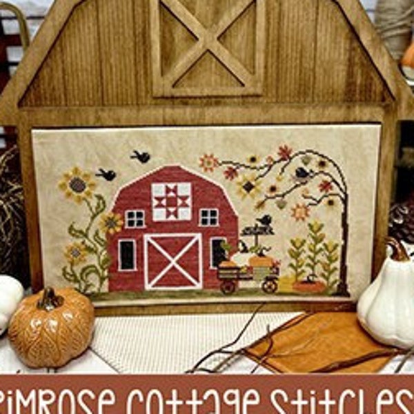 Autumn On The Farm by Primrose Cottage Counted Cross Stitch Pattern/Chart