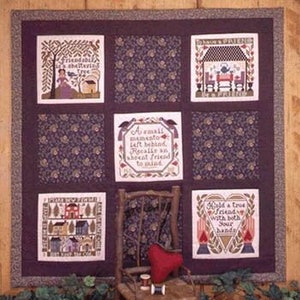 More Friends by Prairie Schooler Counted Cross Stitch Pattern/Chart