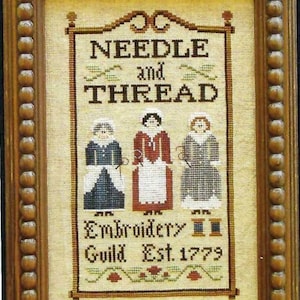 Embroidery Guild by Little House Needleworks Counted Cross Stitch Pattern/Chart