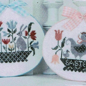 Easter by Tralala Counted Cross Stitch Pattern/Chart