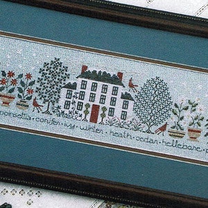Winter Garden by The Drawn Thread Counted Cross Stitch Pattern/Chart
